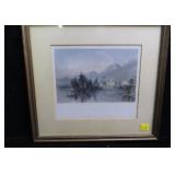 W.H. Bartlett hand colored engraving, "Caldwell