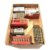 Lot: partial boxes of ..22 Hornet, .30-06, .223