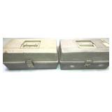 Lot: 2 tackle boxes with contents, includes