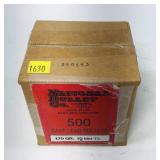 Box of 10mm 170-grain TC cast lead bullets,