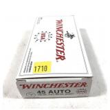 Box of .45 Auto 230-grain Winchester FMJ
