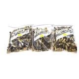 Lot: 3 bags of assorted .45 auto brass, 495 pcs.