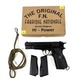 FN Hi-Power 9mm Luger Semi-Auto Pistol, 4.75"