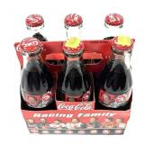 Coca-Cola Racing Family 8 oz. Glass bottles -