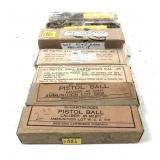 Lot, .45 ACP pistol cartridges, over 120 rounds