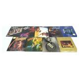 Lot: 9 Assorted Vintage Classic rock vinyl