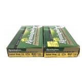 x2- Boxes of 12 Ga. 2.75" Remington sabot slugs,