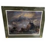 Ted Blaylock Signed and numbered print, matted