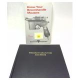 Lot: Broomhandle Mauser book and firearm log