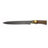 Damascus blade knife- 17" Overall length