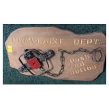 Complaint Dept. Trap sign, 11"x 19.5"