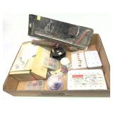 Lot; assorted fishing items, includes South Bend