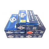 x5- Boxes of 7mm Mauser 139-grain SP PPU
