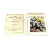 Lot: 2 American Game Birds- DuPont Print