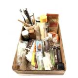 Lot: assorted gun cleaning tools and accessories