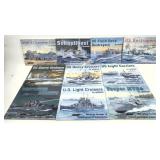 Lot, collection of 10 Warships books #11-20,