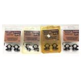 Lot: 4 New Tasco scope rings