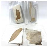 Lot: vintage decoy sketches, and cut outs