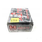 Box of 10mm Aut 175-grain Flexlock Hornady