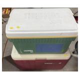 Lot: 2 coolers - Thermos 34 and Coleman 48