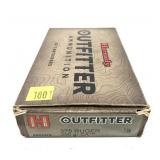Box of .375 Ruger 250-grain CX Hornady cartridges,
