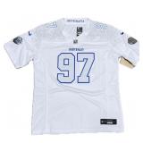 Buffalo Bills Joey Bosa White-Out Embroidered