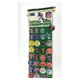NFL Super Bowl Champions Pin-Back Button