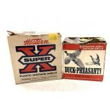 Lot: Winchester 16 Ga.n25 rounds and Western 10