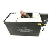 Over 500 rounds of 8mm Mauser cartridges in