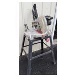 Craftsman 10" Laser Compound Miter Saw on stand,