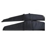 Lot: 2 padded long gun soft cases, 43" and 38"