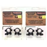 Lot: 2 New Tasco Scope Rings