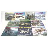 Lot, collection of 10 Aircraft books #1092-11002,