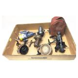 Lot: 6 assorted reels, includes Shimano, Daiwa,