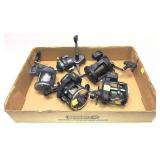 Lot: 5 assorted reels, includes: Daiwa, Mitchell