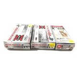 Lot: 3 boxes of once fired brass, 2- Winchester