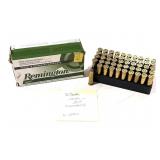 Remington .357 Mah. 125 Gr. J.S.P. cartridges-