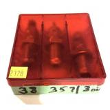 RCBS .38/357 3 die set