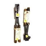 Lot: 2 Hemsley & Gibbs hand molds, .38 cal. and