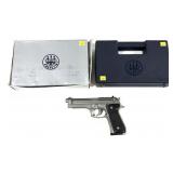 Beretta Model 92FS Stainless -9mm Semi-Auto Pistol