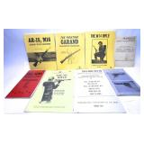 Lot: assorted gun books and manuals, 9 pcs