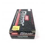Box of 9mm Largo 124-grain GDHP CCI Blazer
