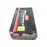Box of 9mm Luger 115-grain FMJ CCI Blazer
