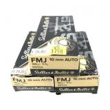 x3- Boxes of 10mm Auto 180-grain FMJ