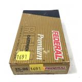 Box of .25-06 REM 90-grain Federal hollow point