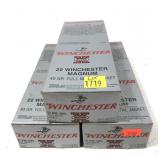 Lot, 750 rounds of .22 Mag. Winchester FMJ