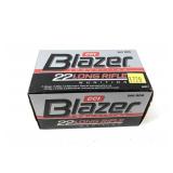 Brick of .22 LR CCI Blazer cartridges, 500 rounds