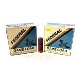 Lot: 2 Federal 12 Ga. 6 shot game loads- 50 Rounds