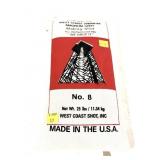 25 Lb Bag of No. Lead shot - NO SHIPPING