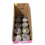 25 Lb box of lead bars - NO SHIPPING